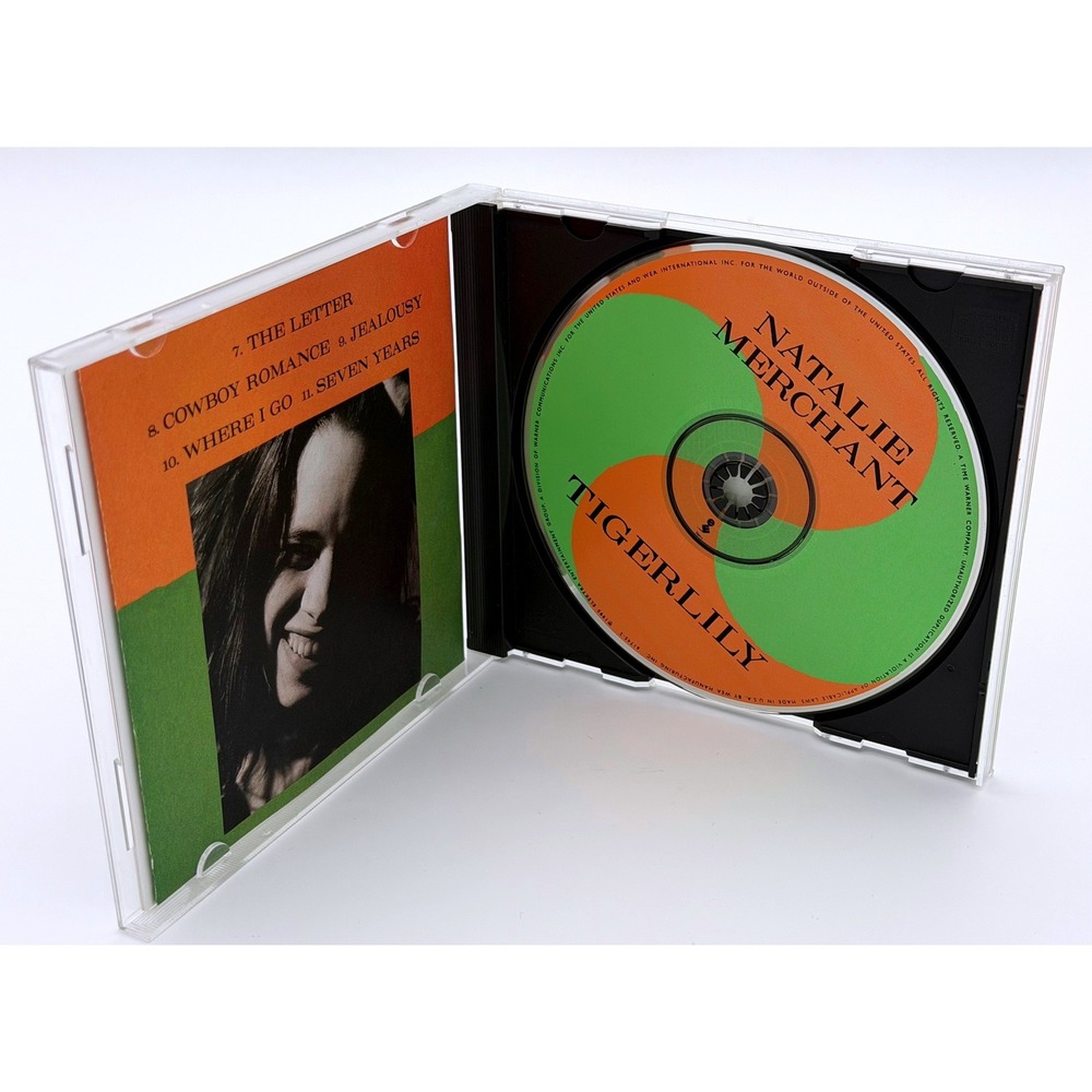 Natalie Merchant Tigerlily CD 1995 Elektra - Picture 3 of 4